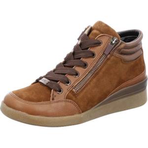 Brown Ara Shoes Lace-ups Lazio Cognac Women's Boots | ARA718CYM