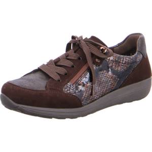 Brown Ara Shoes Lace-ups Merano Women's Sneakers | ARA645BLX