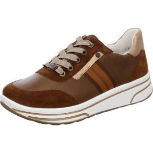 Brown Ara Shoes Lace-ups Sapporo Nuts Women's Sneakers | ARA584KSI