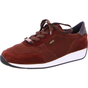 Brown Ara Shoes Lissabon Women's Sneakers | ARA297UIB