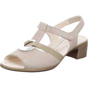 Brown Ara Shoes Lugano Sand Women's Sandals | ARA624MQC