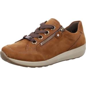 Brown Ara Shoes Osaka Cognac Women's Sneakers | ARA524RGD