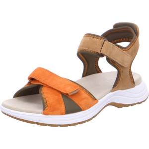 Brown Ara Shoes Panama Toffee Women's Sandals | ARA861DUN