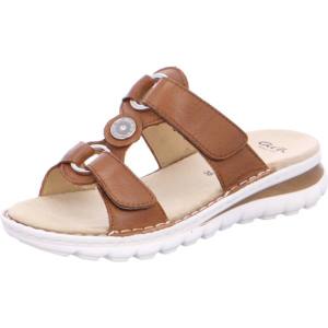 Brown Ara Shoes Tampa Whisky Women's Mules | ARA609OLJ