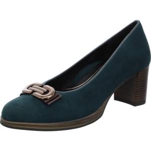 Green Ara Shoes Court Shoes Cannes Peacock Women's Pumps | ARA804LDX