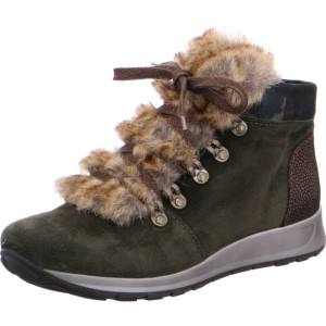 Green Ara Shoes High Top Osaka Women's Boots | ARA879RLJ