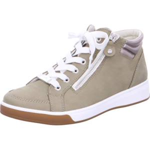 Green Ara Shoes High Top Rom Pistachio Women's Sneakers | ARA301RYP