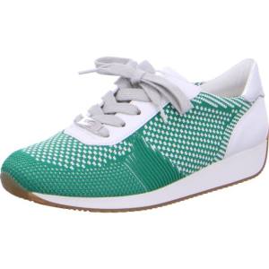 Green Ara Shoes Lissabon Women's Sneakers | ARA613UOW