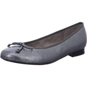 Grey Ara Shoes Ballet Pumps Pisa Women's Ballerina | ARA054ERY