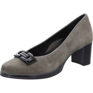 Grey Ara Shoes Court Shoes Cannes Taiga Women's Pumps | ARA213JET