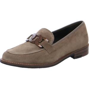 Grey Ara Shoes Kent Taiga Women's Loafers | ARA392EVJ