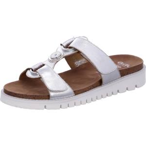 Grey Ara Shoes Kent-sport Silver Women's Mules | ARA783YFG