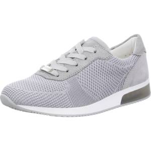 Grey Ara Shoes Lissabon Pebble Oyster Women's Sneakers | ARA879KVM