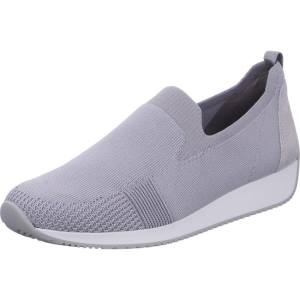 Grey Ara Shoes Slip-ons Lissabon Pebble Women's Loafers | ARA132PZS