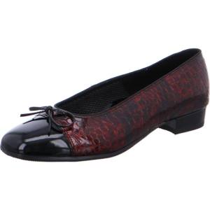 Red Ara Shoes Ballet Pumps Bari Women's Ballerina | ARA217DWL