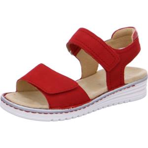 Red Ara Shoes Havanna Women's Sandals | ARA501ORP