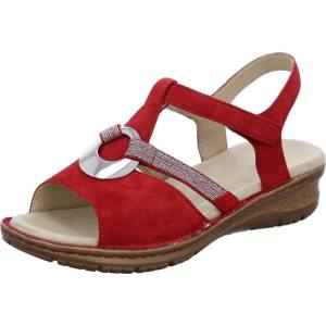 Red Ara Shoes Hawaii Flame Women's Sandals | ARA861XMY