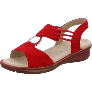 Red Ara Shoes Hawaii Women's Sandals | ARA829PZB