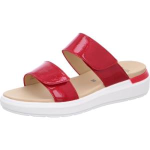 Red Ara Shoes Ibiza Women's Mules | ARA614BOC