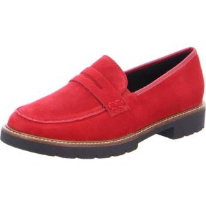 Red Ara Shoes Manchester Women's Loafers | ARA354ZOM