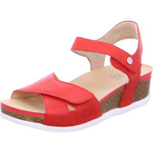 Red Ara Shoes Norderney Flame Women's Sandals | ARA205MFJ