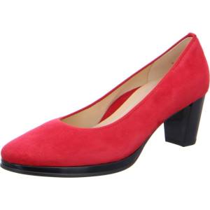 Red Ara Shoes Platform Heels Orly Women's Pumps | ARA715ILC