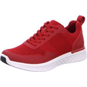 Red Ara Shoes San Diego Men's Sneakers | ARA512HNP