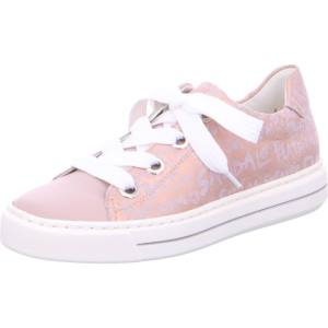 Rose Ara Shoes Courtyard Powder Women's Sneakers | ARA689NWV