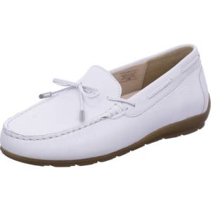 White Ara Shoes Alabama Women's Loafers | ARA751WOA