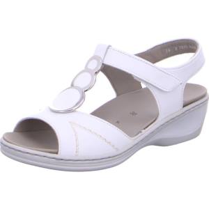 White Ara Shoes Colmar Women's Sandals | ARA048EJH