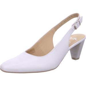 White Ara Shoes Courts Padua Women's Pumps | ARA345WKG