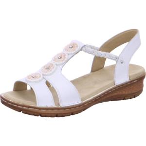 White Ara Shoes Hawaii Women's Sandals | ARA461STM