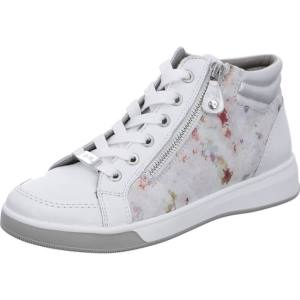 White Ara Shoes High Top Rom Women's Boots | ARA853VPM