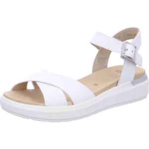 White Ara Shoes Ibiza Women's Sandals | ARA365RSC