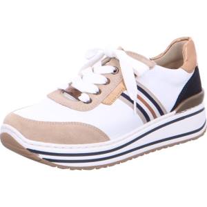 White Ara Shoes Lace-ups Sapporo Women's Sneakers | ARA598XUL