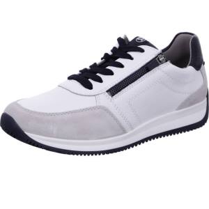 White Ara Shoes Lisboa Men's Sneakers | ARA920XAK