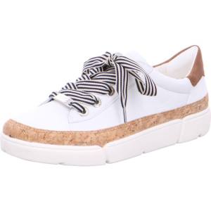 White Ara Shoes Rom Women's Sneakers | ARA206TGL