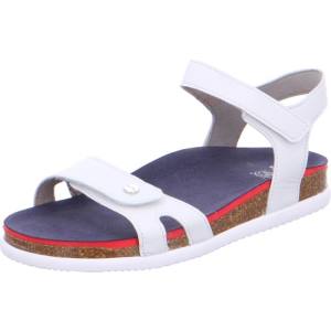 White Ara Shoes Sylt Nebbia Women's Sandals | ARA162VGQ