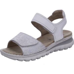 White Ara Shoes Tampa Nebbia Women's Sandals | ARA340XLQ