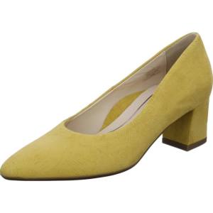 Yellow Ara Shoes Court Shoes London Sole Women's Pumps | ARA871HVY