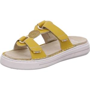 Yellow Ara Shoes Courtyard Sole Women's Mules | ARA289NBX