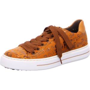 Yellow Ara Shoes Courtyard Women's Sneakers | ARA135SAP