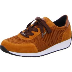 Yellow Ara Shoes Lissabon Women's Sneakers | ARA439EOZ