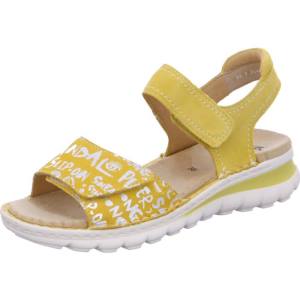 Yellow Ara Shoes Tampa Women's Sandals | ARA341EVQ