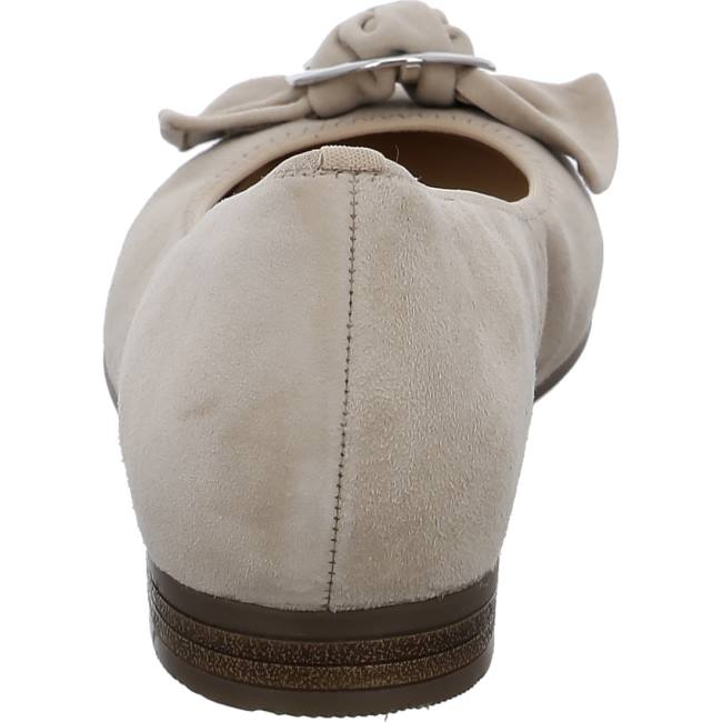 Beige Ara Shoes Ballet Pumps Sardinia Sand Women's Ballerina | ARA741FZY