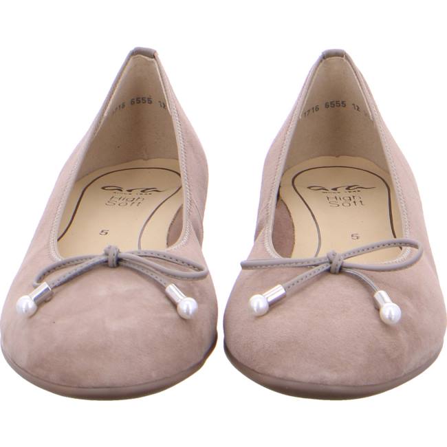 Beige Ara Shoes Ballet Pumps Sardinia Taupe Women's Ballerina | ARA475AGJ