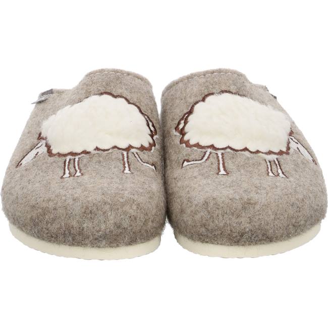 Beige Ara Shoes Cosy Women's Slippers | ARA621RTZ