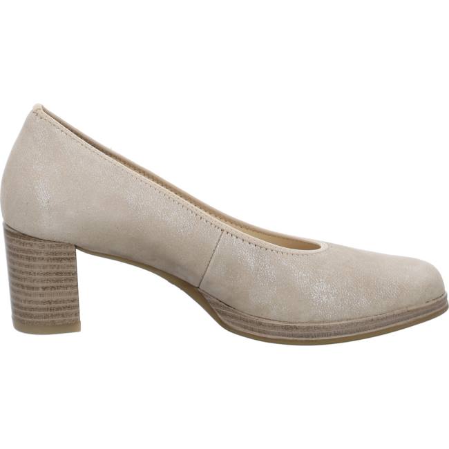 Beige Ara Shoes Court Shoes Cannes Sand Women's Pumps | ARA158SQP