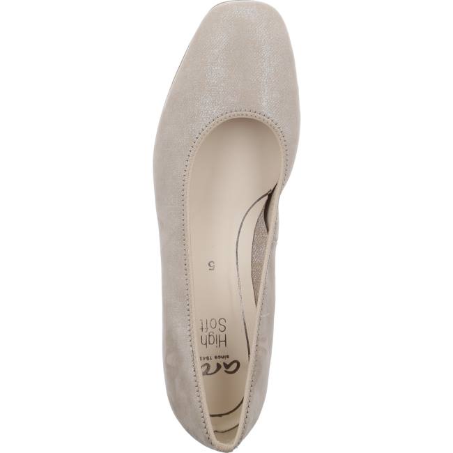 Beige Ara Shoes Court Shoes Graz Sand Women's Pumps | ARA650KFN