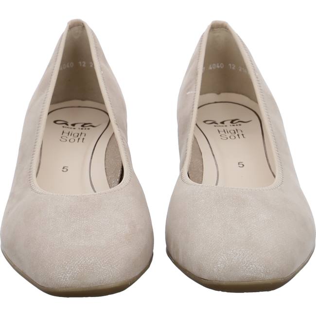 Beige Ara Shoes Court Shoes Graz Sand Women's Pumps | ARA650KFN